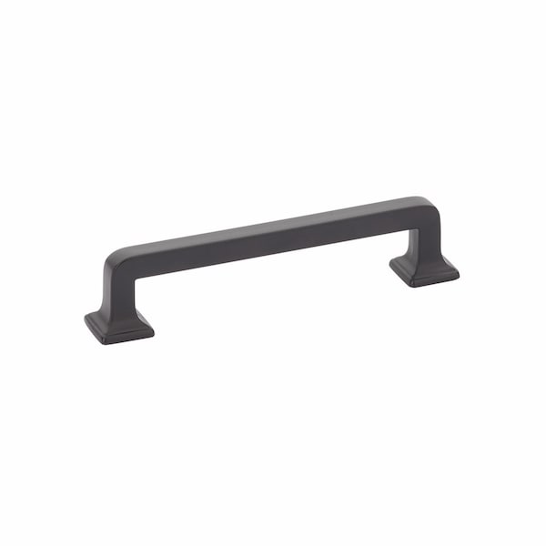 Schaub 4in Center to Center Menlo Park Cabinet Pull Matte Black Finish 538-MB - main