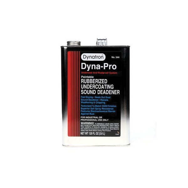 Dynatron Dyna-Pro 544 Rubberized Undercoating, 1 gallon, Black, Liquid, Rubberized (Y/N): Yes 7100142943 - main