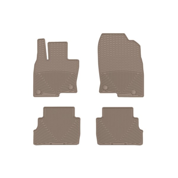 Weathertech Tan, Front and Rear All Weather Floor Mats WTNT343219 - main