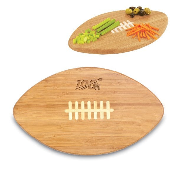 Picnic Time Family Of Brands NFL NFL 100 - Touchdown! Football Cutting Board & Serving Tray 896-00-506-993-2 - main