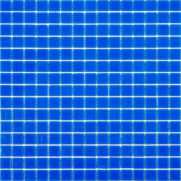 Apollo Tile Dune 12 in. x 12 in. Glossy Denim Blue Glass Mosaic Wall and Floor Tile 20 sq. ft./case, 20PK APLSA88BL505A - main