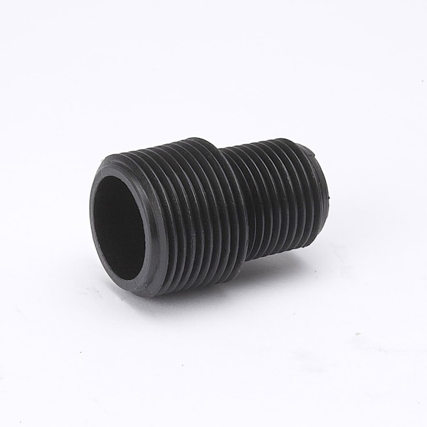 Zoro Select PLASTIC NIPPLE, Gray, Coupling Body 423-431 - main