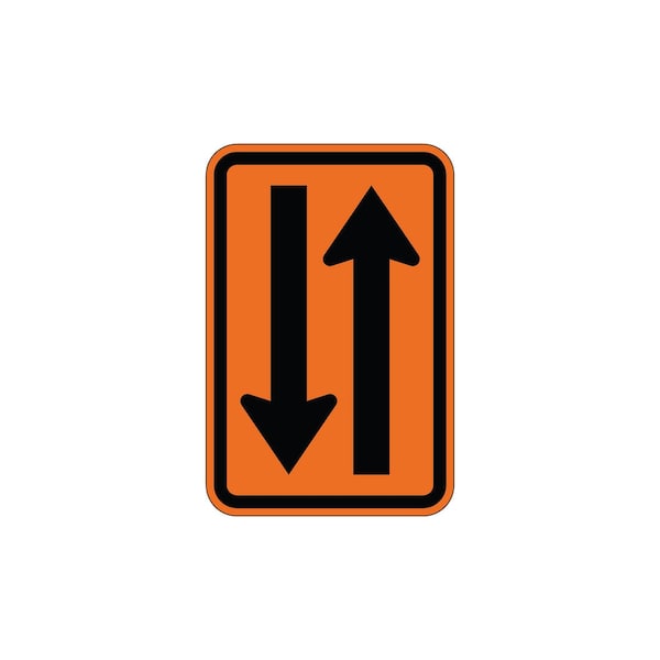 Sign Solutions Usa Traffic Sign, 12 in Width, Aluminum Sign, Vertical Rectangle DUS06DFO1218W6-4 - main