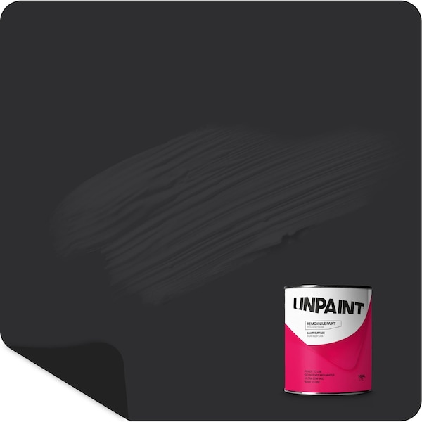 Unpaint Removable paint Interior Matte Black Lead Jet Quart TU-S6QF-NQH1 - main