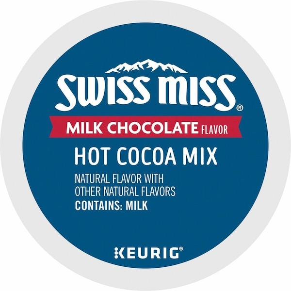 Swiss Miss K-Cup Milk Chocolate Hot Cocoa, Powder, 22PK 5000345150 - main