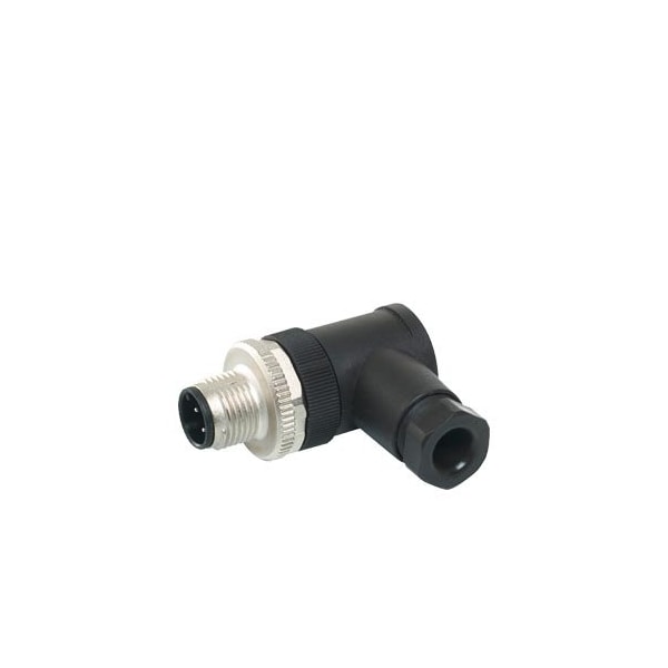 Siemens M12 plug angled 5-pole screw terminal max. 0.75 mm2 A-encoded maximal 3RK1902-4DA00-5AA0 - main