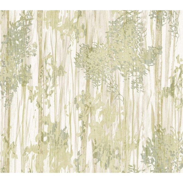 York Wallcoverings Aspen Grove Green Wallpaper GN2601 - main