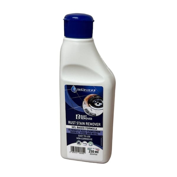 Bellinzoni Mangiaruggine B-Rust Remover - 250 ml. Rapid Acting Gel for Removal of Rust from Stone Surfaces. BMRR250 - main