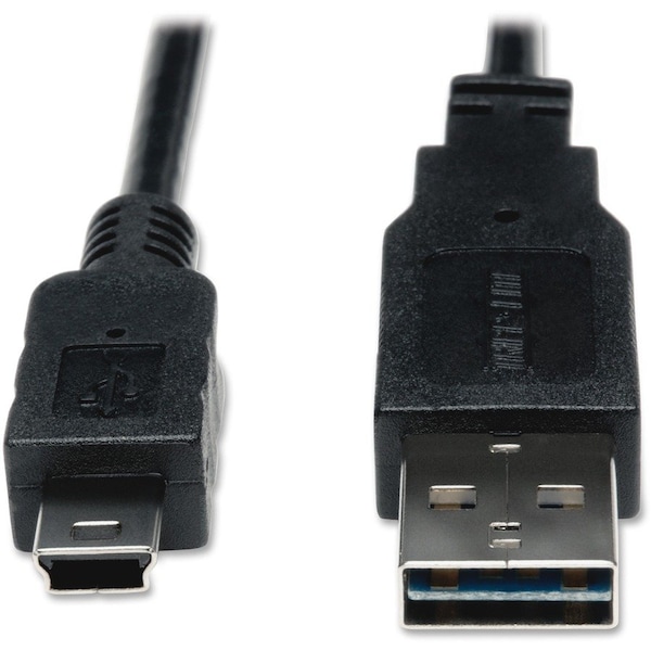 Tripp Lite Reversible USB Cable, Black, 6 ft. UR030-006 - main