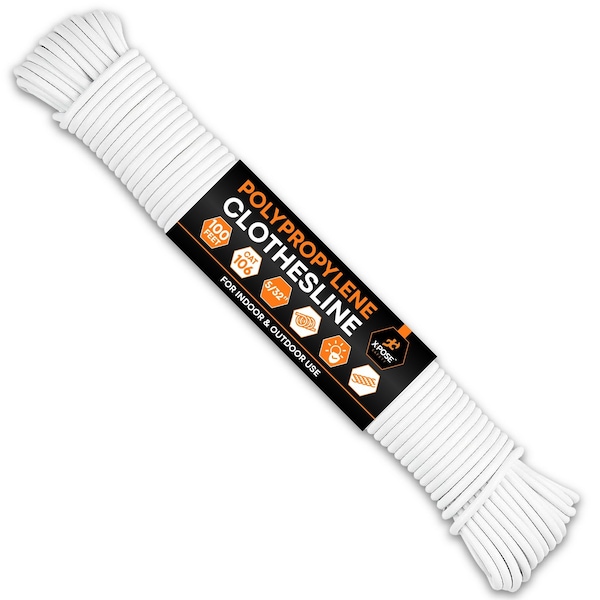 Xpose Safety Plastic Clothes Line 5/32inx100ft PCL532-100-X - main