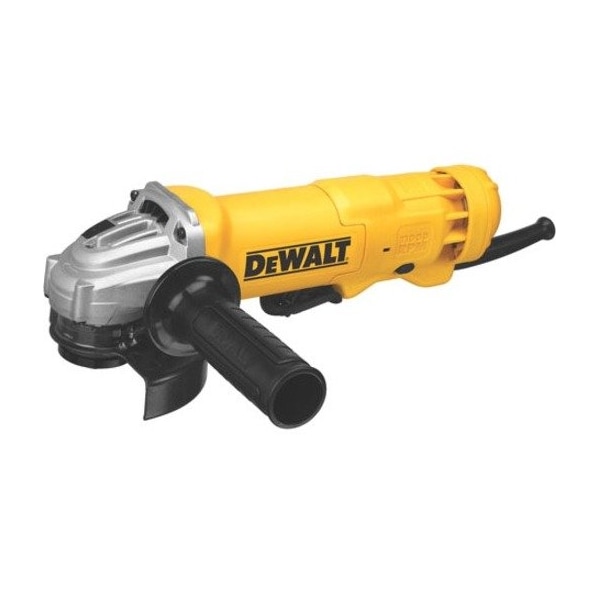Dewalt Small Angle Grinder, 4.5 in (115 mm), Paddle Switch, 11 Amps, 120V, Corded, One-Touch Guard DWE402 - main