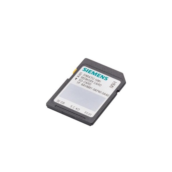 Siemens SIMATIC SD indoor card 32 GB secure digital card 6AV6881-0AP40-0AA0 - main