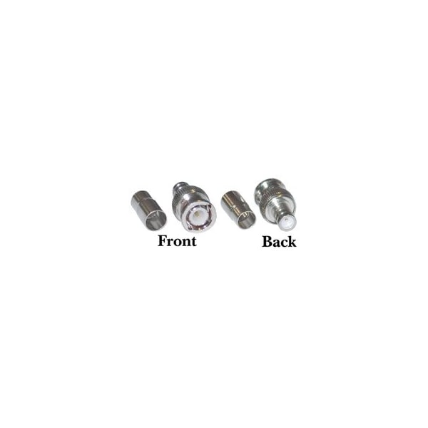 Swe-Tech 3C RG6 BNC Male Crimp On Connector, 2 Piece Set FWT31X3-01420 - main