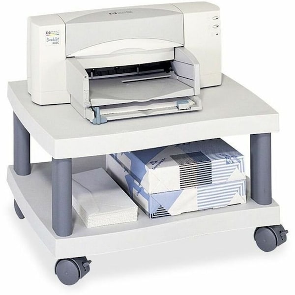 Safco Underdesk Printer Stand, Light Gray 1861GR - main