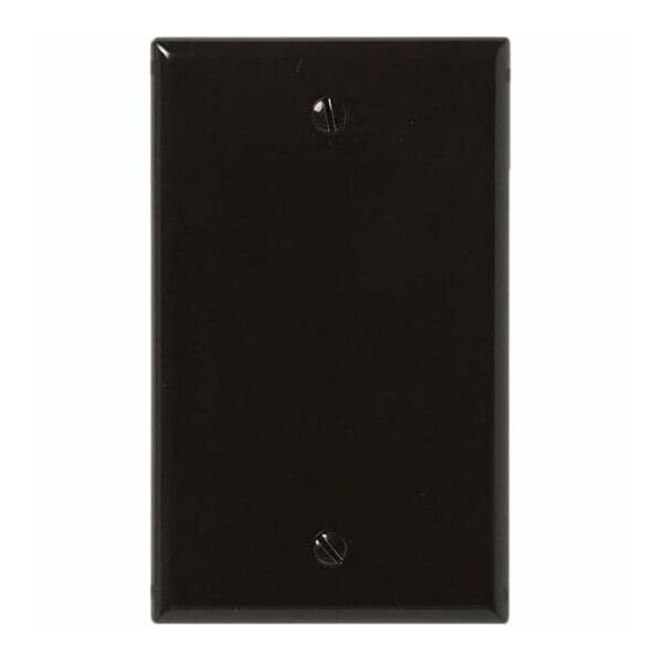 Leviton Wallplat Blank 1G Brn 85014-000 - main