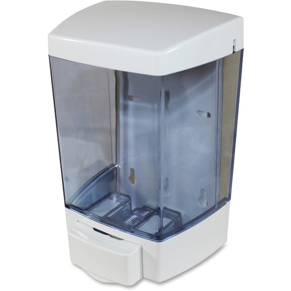Genuine Joe Liquid Soap Dispenser - Manual - 1.44 Quart - White - 1 Each GJO85133 - main