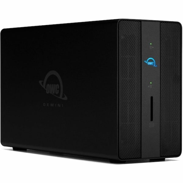 Owc Gemini - Thunderbolt USB-C Dock and Dual-Bay RAID External Storage Enclosure OWCTB3GM000 - main