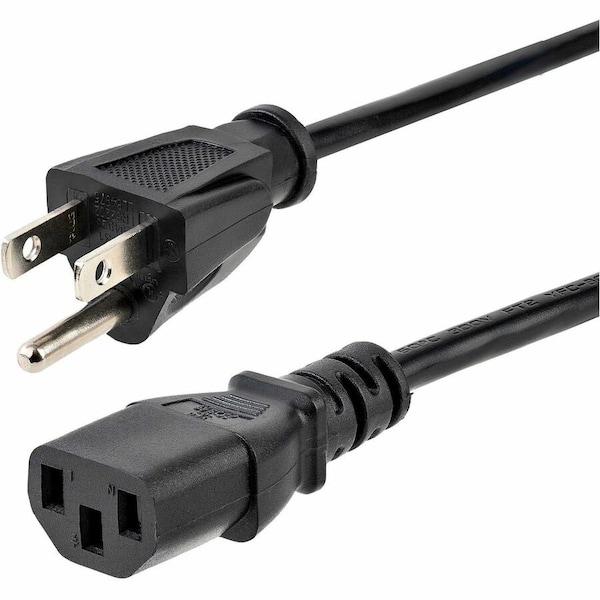 Startech.Com 10ft Power Cord, NEMA 5-15P to C13 Cable PXT101_10 - main