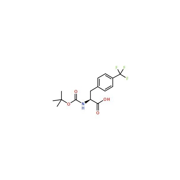 Ak Scientific Boc-4-(Trifluoromethyl)-L-phenylalanine (5g), CAS 114873-07-3 Q008-5g - main