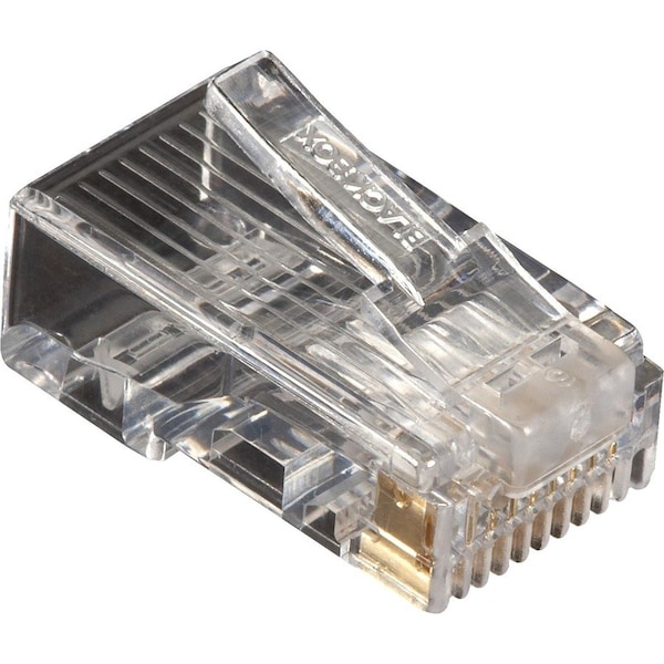 Black Box Cat5E Modular Plugs, Rj-45, 100-Pack FMTP5E-100PAK - main