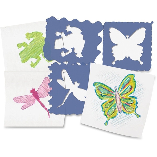 Roylco Nature Stencils, PK2 R5615 - main