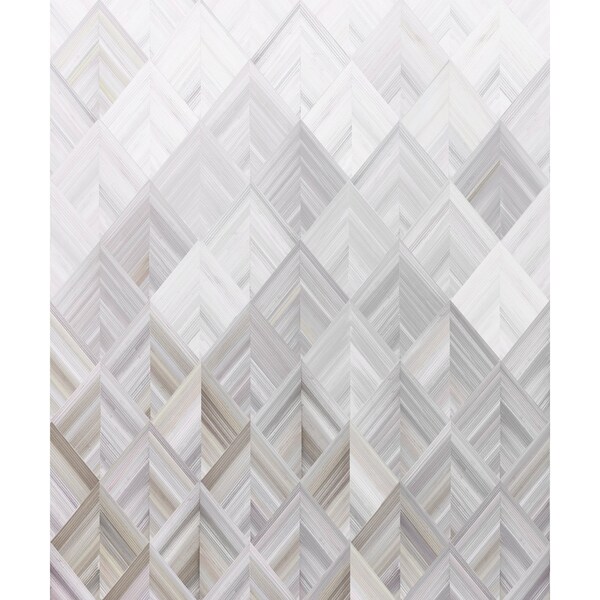 York Wallcoverings Diamond Parquet Grey Wall Mural MU0214M - main