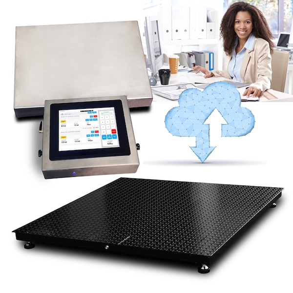 Prime Systems BizAutom Dual Counting Scale w Data Storage and Software Integration BA-DC130 - main