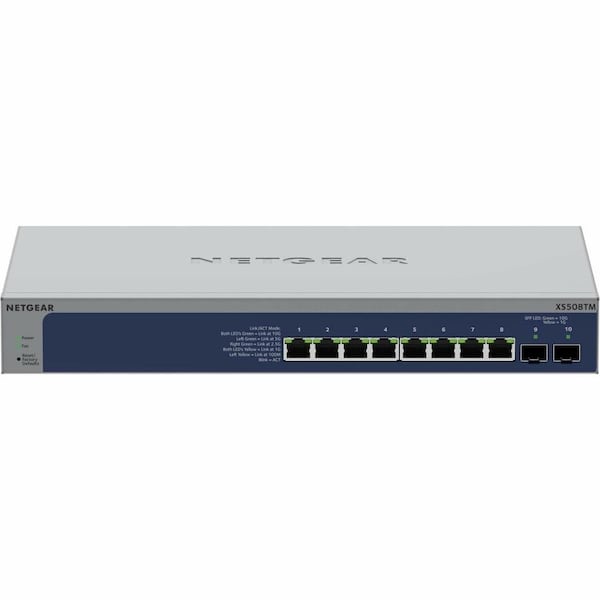Netgear 8P 10G MG SMART SWITCH XS508TM100NAS - main