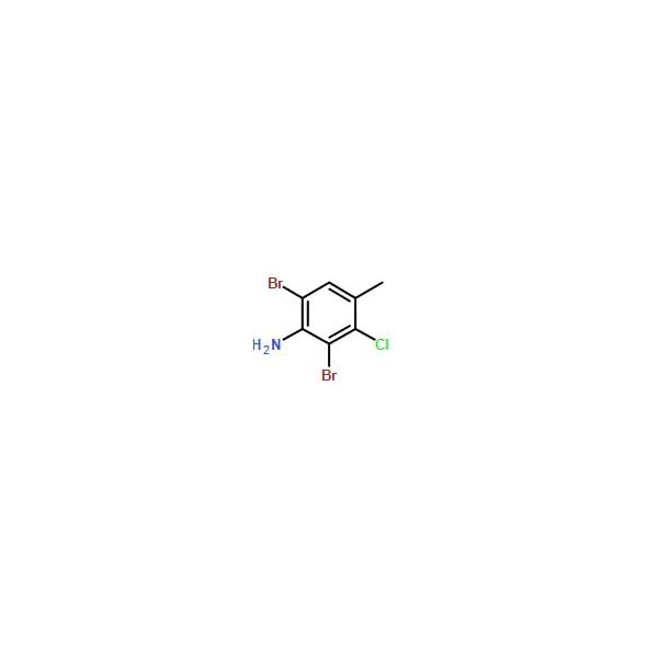 Ak Scientific 3-Chloro-2, 6-dibromo-4-methylaniline (5g), CAS 84483-22-7 0454AF-5g - main