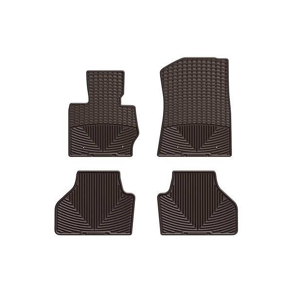 Weathertech Cocoa, Front and Rear All Weather Floor Mats W258CO-W259CO - main
