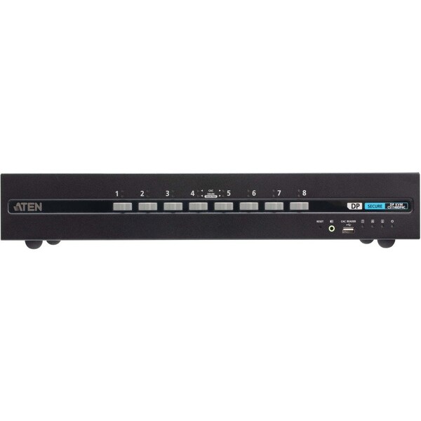 Aten 8-PORT USB DP DUAL DISPLAY PP4.0 SECURE KVM W/ CAC SUPPORT CS1148DP4C - main