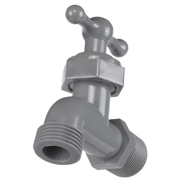 B & K Homewerks 3/4 in. MIP X 3/4 in. MHT Celcon Hose Bibb VHBCELF4 - main