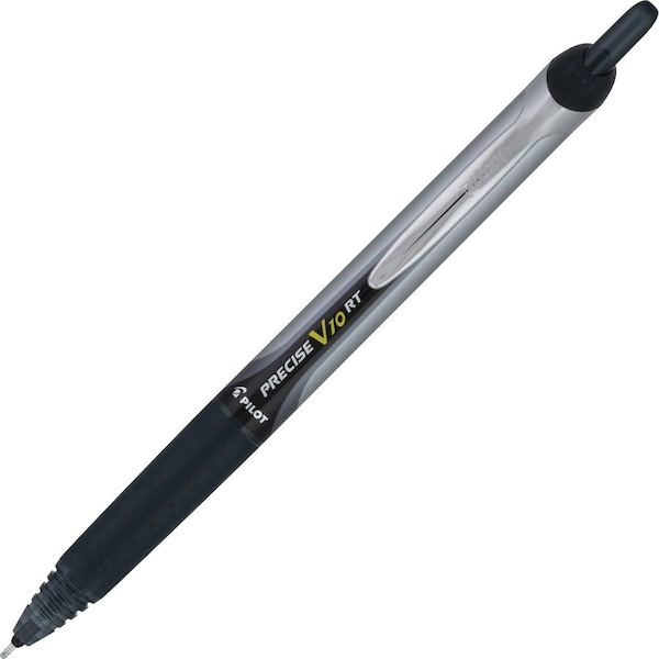 Precise V10 RT Retractable Pen, Black PIL13450 - main