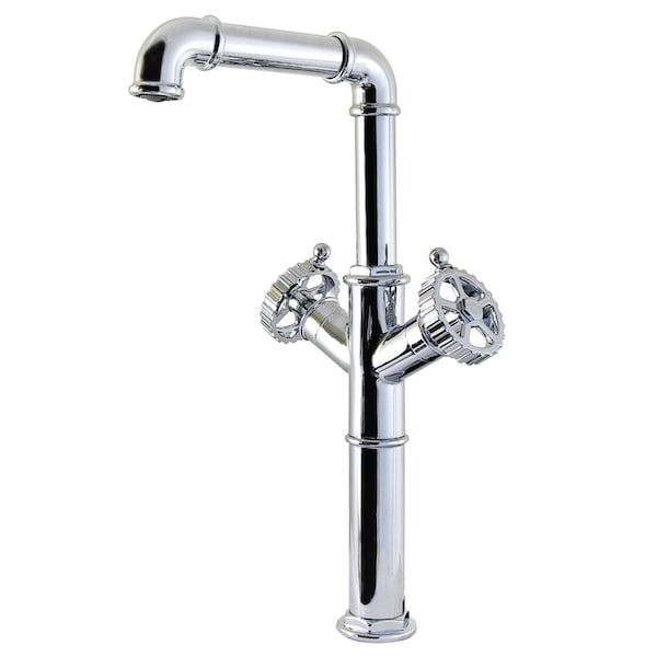 Kingston Brass Double-Handle Vessel Sink Faucet, Polished Chrome LS6601CG - main