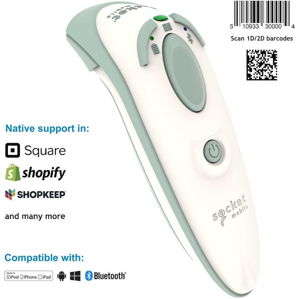 Socket DuraScan D745, Performance Barcode Reader & Charging Cradle for Health Care CX3861-2892 - main