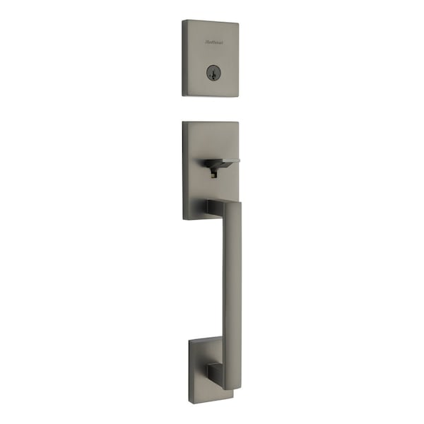 Kwikset Residential Handlesets Single Cylinder Gunmetal 818SCELIP-18GS.STRKP - main