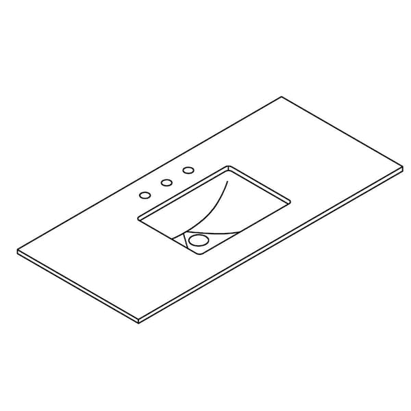 Kohler Vanity Top And Lav Assembly 49In 1615793 - main