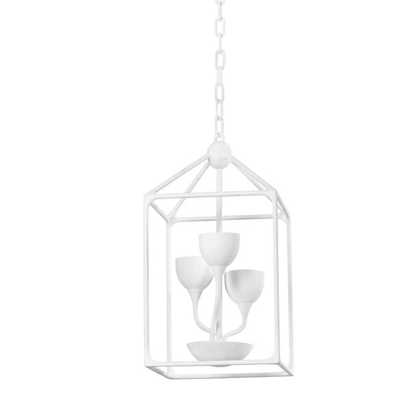 Troy Lighting Westwood 5 Light Lantern 11 In. Gesso White F7420-GSW - main