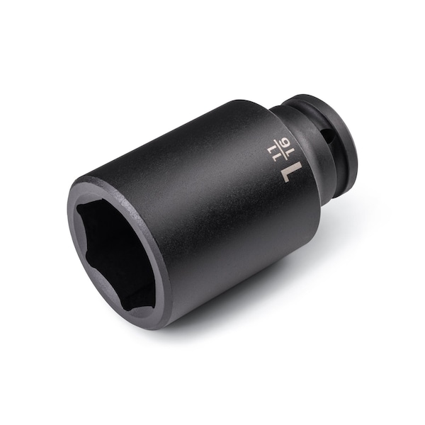 Tekton 3/4 Inch Drive x 1-11/16 Inch Deep 6-Point Impact Socket SID33043 - main