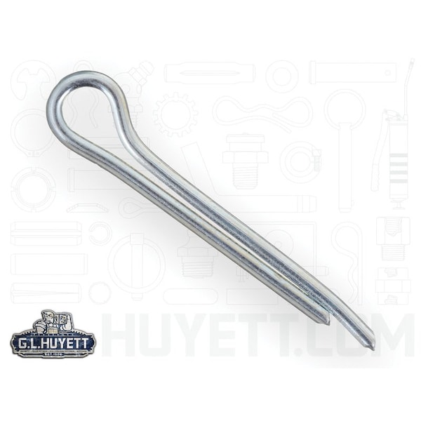 Huyett Hammerlock Cotter Pin, Zinc Plated Carbon Steel, 0.094 in Dia x 0.750 in Effective Length CPHZ-093-0750 - main