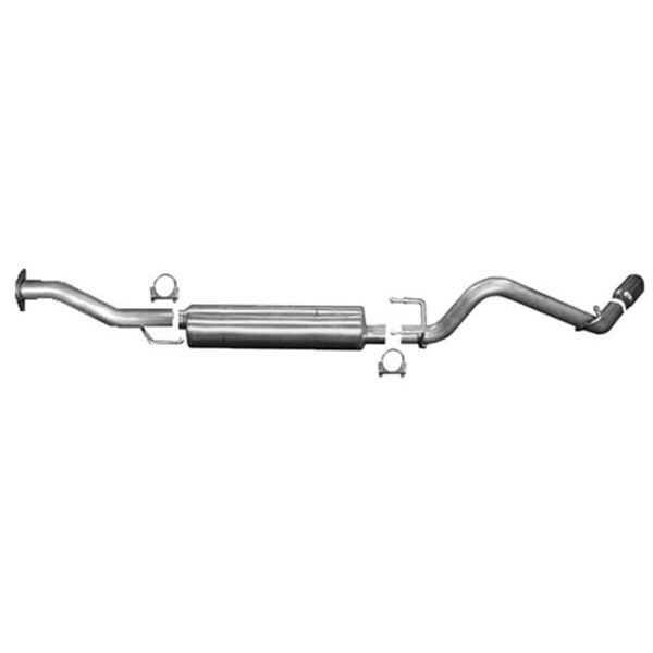 Gibson Cat-Back Single Exhaust System, Aluminized for 2017 Toyota Tacoma 18814 - main