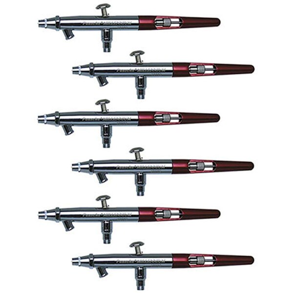Paasche 0.74 mm Double Action Airbrush with Medium Head for MIL, 6PK MIL-6P - main