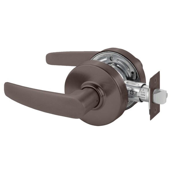 Sargent Grade 2 Passage Cylindrical Lock, B Lever, Non-Keyed, Oil-Rubbed Bronze Finish, Non-handed 28-7U15 LB 10B - main