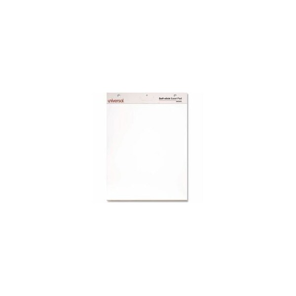 Universal One Self-Stick Easel Pad, 25x30 In, White, 2PK UNV35603 - main