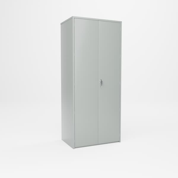 Pucel Heavy Duty Storage Cabinet, 36 in W x 84 in H x 24 in D, Gray HDSC-3684-24-4 - main
