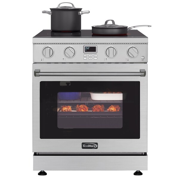 Koolmore 30 in. Professional Electric Range with 14900W of Power, 240V in Stainless-Steel KM-EPR-30AP-SS KM-EPR-30AP-SS - main