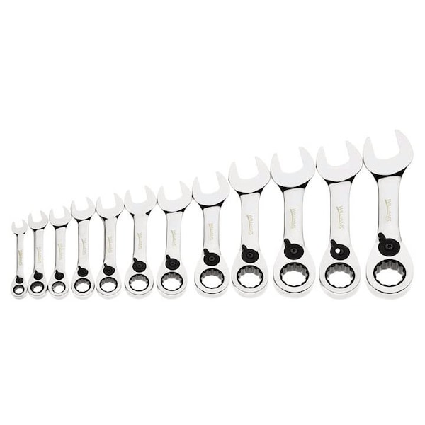 Williams Williams Combo Ratchet Wrench Set, Stubby 12 pcs. JHWMWS-12RCS - main