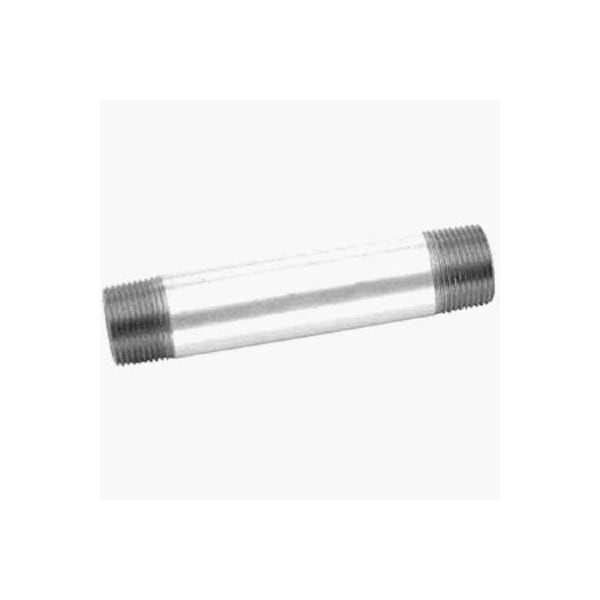 Anvil Pipe Nipple, 1/2 in, MNPT, Steel, SCH 40 Schedule, 9 in L 8700149704 - main