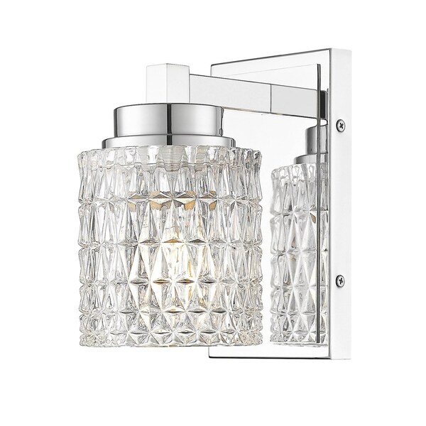 Z-Lite Jacqueline Chrome 1 Light Wall Sconce 6101-1S-CH - main