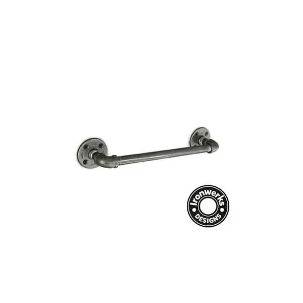 Ironwerks Designs 20" Black Towel Holder TOWEL-20 - main